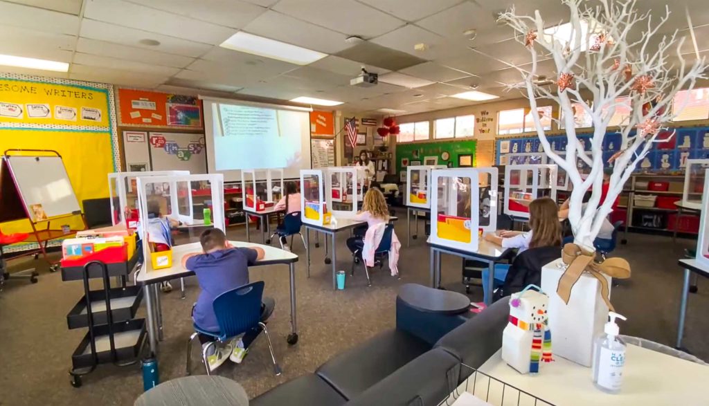 Vista Grande Elementary in San Diego is one of 10 schools and two child care centers piloting the early alert program. (Photo credit: San Diego County)